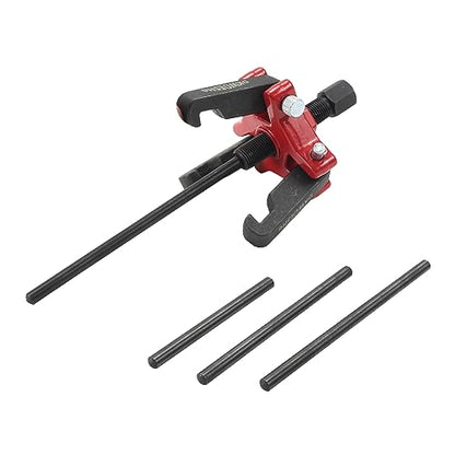 Harmonic Balancer Puller & Crankshaft Pulley Removal Tool Kit - 3 Jaw Puller Set Compatible with GM, Chevrolet, Cadillac, Chrysler, Ford, Dodge, Jeep, LS Engine, and More