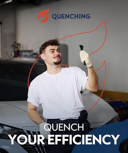 QUENCHING Self-Adjusting Crowfoot Wrench, 5–17mm (3/16”–11/16”), Slim Profile for Tight Spaces, Single Tool Alternative for Tight-Access Fasteners - size: 8" Dual Head Wrench