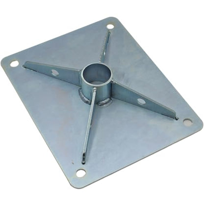 Big Flat Plate - Jack Adapter - Cross pin Style - size: Cross Pin