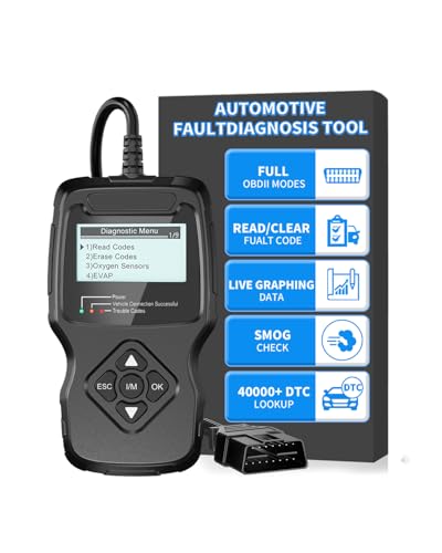 Car OBD2 Scanner, FIRSTOOL OBD2 Scanner Diagnostic Code Reader Tool with I/M Readiness, Battery Tester, Check Engine Light with Reset, OBDII/EOBD Car Diagnostic Scanner for All Vehicles After 1996