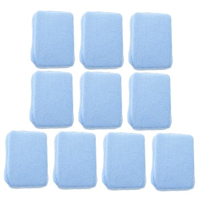10pcs Car Wax Applicator Pads Polishing Cushions for Car Detailing and Household Cleaning for Waxing Glass Wiping and Defogging