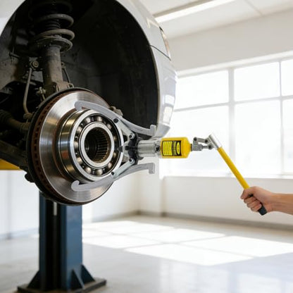 20T Hydraulic Gear Puller Set, 2 or 3 Jaws Wheel Bearing Puller Kit Pulling Separator with Carrying Case for Wheel Hubs Rotors Car Axles Pulleys Brake Drums