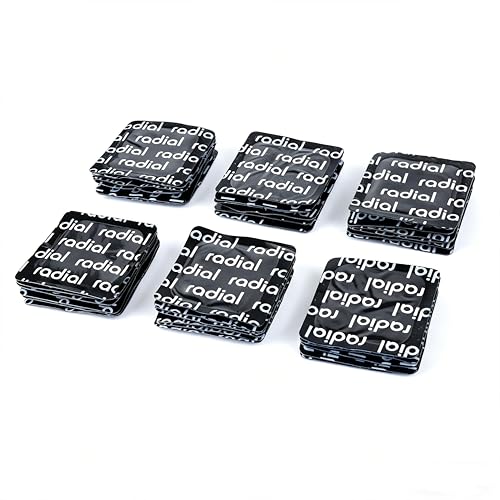 Radial Tire Patch, 1.77" x 1.77" (45x45mm) 36 pcs, Extra Large Heavy Duty Round Patches, Repair Kit for Truck, Car, Tractor Inner Tires, Black with Blue Poly Backing - size: 1.77" x 1.77" 36pcs