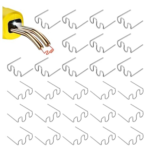 Hot Staples - 500PCS Welding Rods Hot Staples Repair Kit For Plastic Welder Gun, Bumper Repair Welding Wire For Machine, Car Bumpers, Dashboards & Lamp Holders Welder Accessories