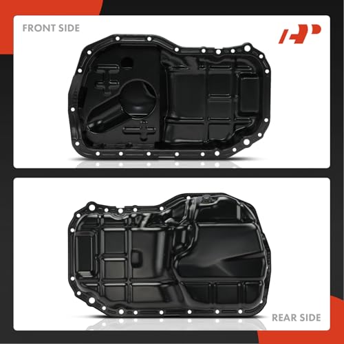 A-Premium Engine Oil Pan Sump with Drain Plug | Compatible with Mitsubishi Eclipse 2006-2012, Galant 2004-2012, 2.4L Gas, Reliable Oil Storage, Perfect Seal