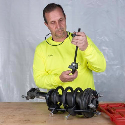 OEMTOOLS MacPherson 10.75 Inch Strut Spring Compressor, Forged Hooks - style: Clamshell