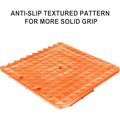 Seven Sparta Off-Road Base Stand Compatible with Hi Lift Jack PP Pad to Alleviate Jack Hoisting Sinkage（Orange） - style: Orange Base