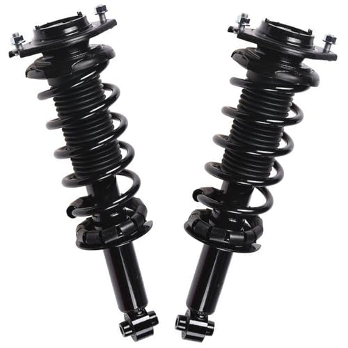 Detroit Axle - 2 Rear Struts with Coil Spring for 2013 2014 Subaru Legacy, Complete Struts Assembly Replacement Quick Complete Struts Suspension - size: SR4586x2/Pair