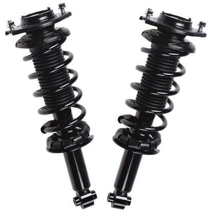 Detroit Axle - 2 Rear Struts with Coil Spring for 2013 2014 Subaru Legacy, Complete Struts Assembly Replacement Quick Complete Struts Suspension - size: SR4586x2/Pair
