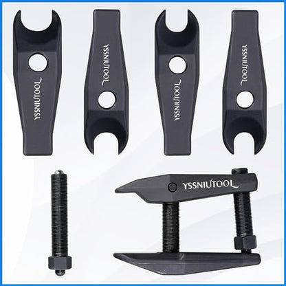 Ball Joint Separator Kit Heavy Duty Steel Control Arms Steering Knuckles Tie Rod Ends Remover Tool 22mm 24mm 27mm 32mm 36mm Replacement for BMW/Benz/Land Rover