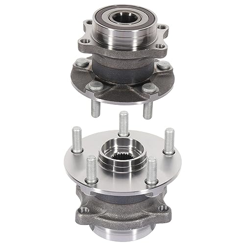 ECCPP 2-Piece 512536 Wheel Hub Bearing for Subaru Outback 2015-2021 | for Subaru Legacy 2015-2021 5 lugs w/ABS Sensor Pre-Greased Sealed - size: 512536*2