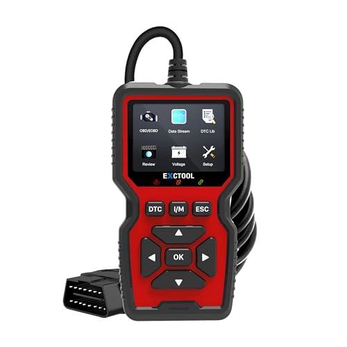 Car OBD2 Scanner Diagnostic Tool Vehicle Check Engine Light Code Reader with Reset, Live Data and Full OBD II Modes Compatible with Model Year 1996+ Cars & Light Trucks
