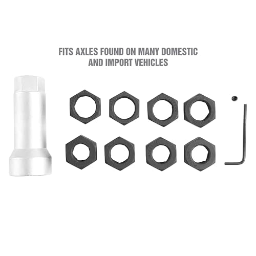 OEMTOOLS Axle Spindle Rethreading Tool Kit for Damaged Axle Spindles | Thread Repair Kit, Metric and SAE Thread Chaser Kit for Universal Fit, Green Storage Case Included