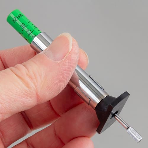 Myers Tire Supply Easy to Read Color Coded Tire Tread Depth Gauge