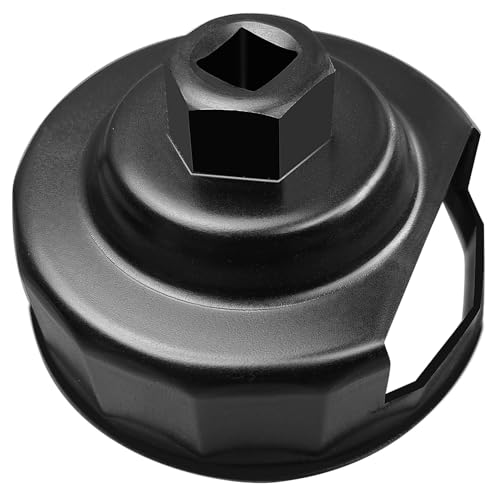 Oil Filter Wrench for harley, 76mm 14Flutes Oil Filter Cap Removal Tool Socket For Harley Davidson Motorcycle Oil Change Kit - style: Wrench