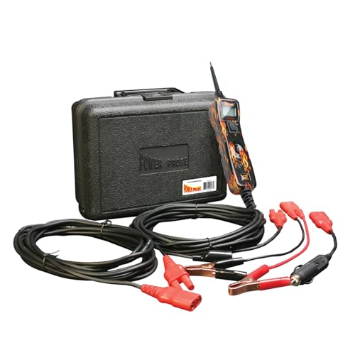 Power Probe 3 Circuit Tester Kit with Case & Accessories (PP319FIRE) - color: Fire - Limited Edition