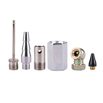 1/4 Inch NPT Air Accessory Kit - 20 Piece, Air Compressor Hose Tool Kit with Coil PU Hose/Blow Gun/Tire Gauge/Storage Case