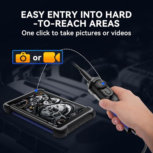 MUCAR 892BT OBD2 Scanner + MUCAR E021 USB Endoscope