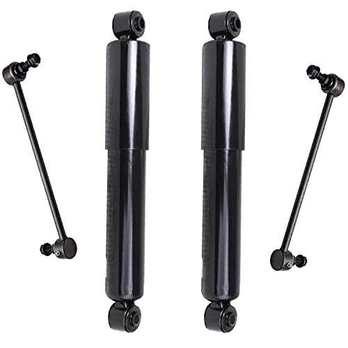 Detroit Axle - 6pc Struts Shocks Kit for 2008 2009 2010 Dodge Grand Caravan | Chrysler Town & Country, 2 Front Struts w/Coil Spring 2 Sway Bars 2 Rear Shock Absorbers Replacement - size: 10105-6/Shock Kit