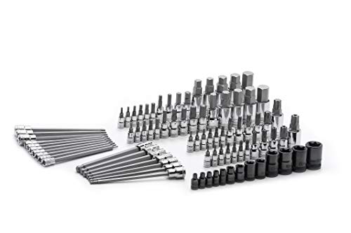 GEARWRENCH 84 Pc. Master SAE/Metric Hex And Torx Bit Socket Set - 80742 - size: 84 Piece Set