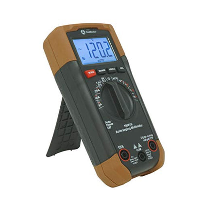 Southwire Auto Range Multimeter 10041N - Multi-Function Digital Multimeter with Backlit Display - Durable Double-Molded Housing - 12 Test Functions