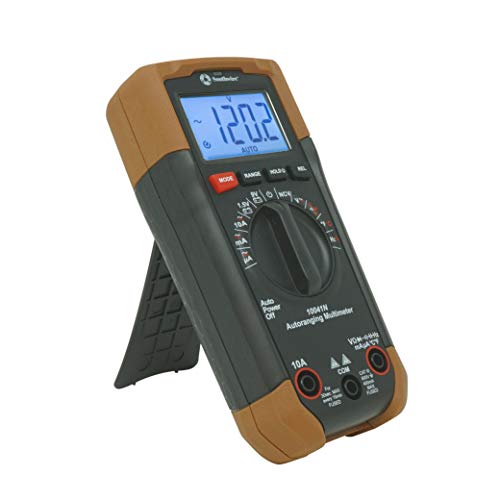 Southwire Auto Range Multimeter 10041N - Multi-Function Digital Multimeter with Backlit Display - Durable Double-Molded Housing - 12 Test Functions