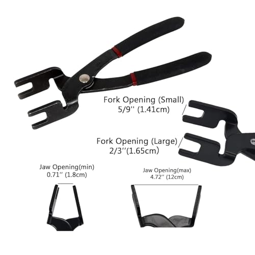45pcs Master Quick Disconnect Tool Kit for Automotive Fuel Line, A/C, Transmission & Hydraulic Systems, Fuel Line Removal and Separator Tools Suitable for GM, Ford, Chrysler, Dodge, Mazda & More