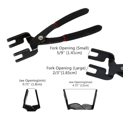 45pcs Master Quick Disconnect Tool Kit for Automotive Fuel Line, A/C, Transmission & Hydraulic Systems, Fuel Line Removal and Separator Tools Suitable for GM, Ford, Chrysler, Dodge, Mazda & More