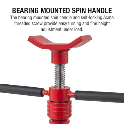 SUNEX TOOLS 6813 1,500 LBS. Quick Adjust Underhoist Stand - size: Quick Adjust