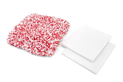 Autofiber [Dragon] Hybrid Car Wash Sponge Mitt Pad (9 in. x 8 in.) 1 Pack