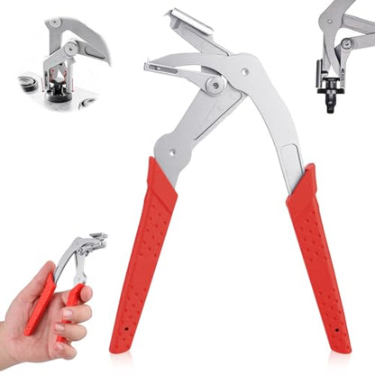Car Clip Pliers, Panel Clip Removal Pliers, Heavy Duty Spring-Loaded Fastener Rivet Remover, Automotive Clip Removal Tool, Damage-Free Disassembly for Auto Door Panels, Interior & Exterior Trim