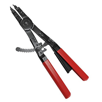 Neiko 02130A Heavy Duty 16" Snap Ring Plier Set, 2 Piece, External and Internal Pliers, Straight, 45°, 90° Tips - style: Heavy Duty Snap Ring Pliers
