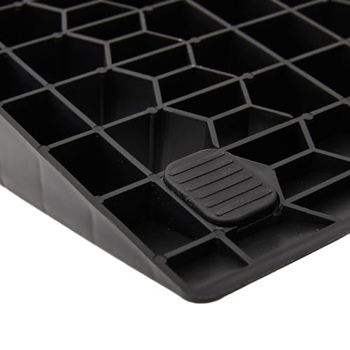 Car Ramps for Oil Change, 5,000 lb GAWR, 3" Lift, Low Profile, Black Widow