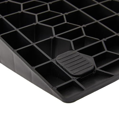 Car Ramps for Oil Change, 5,000 lb GAWR, 3" Lift, Low Profile, Black Widow