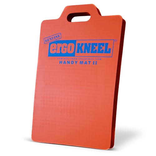 High Visibility Foam Kneeling Pad, 14" x 21", Extra Thick | Heavy-duty anti-fatigue foam, High-visibility orange, Safety, Aircraft maintenance, Construction, Garden use