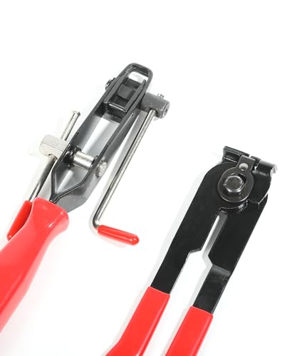 RACOONA CV Boot Clamp Tool Kit, Car Accessories, Automotive Hose Axle Plier with 8pcs CV Boot Clamps
