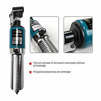 10Ton Hydraulic Gear Puller Wheel Bearing Pulling Separator 3 in 1 Pump Oil Tube Drawing Machine M/Case - size: 10T Overall