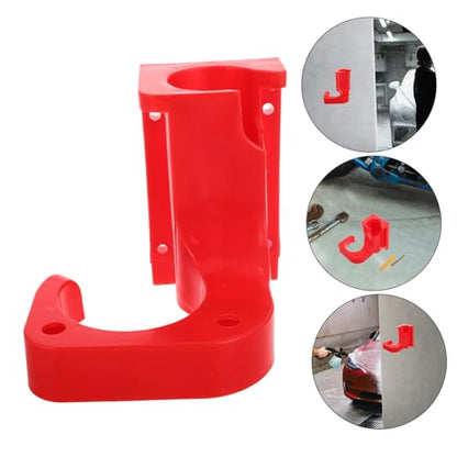 Zerodeko Modern Design Wall-Mounted Pressure Washer Wand Extension Car Wash Gun Holder - color: Red