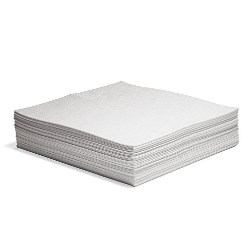Pig Oil Mat - Oil-Only Absorbent Mat Pads - 50 Pads per Bag - 30" x 30" Pads - Absorbs up to 85 Ounces per Pad - MAT426 - size: 30" x 30"