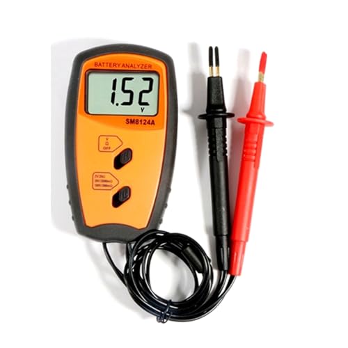 Internal Impedance Meter 100V Resistance Tester Voltmeter Digital Battery Voltages Tester Analyzers with LCD Display Internal Impedance Meter with LCD Display for Car/Phone Rechargeable Batteries