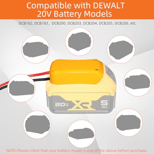 100W Electric Oil Change Extractor Pump, 1-4L/min Oil Transfer Pump for Engine/Transmission/Gear Oil Change, Compatible with DeWalt 20V Battery(Oil Pump-A+Yellow Adapter) - color: Oil Pump-A+Yellow Adapter