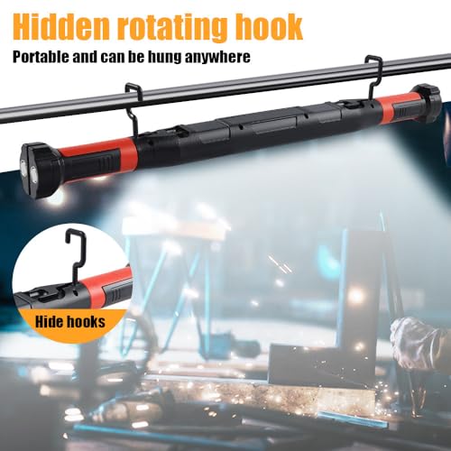 Rechargeable Magnetic Work Light Bar LED， Outdoors/Home Light Accessory Bar, Under Hood Mechanic Light for Mechanic/Car Repairing/Garage/Emergency