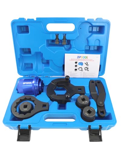 DPTOOL Rear Drive Axle Differential Installer Remover Tool Kit for BMW | with 27/34/37 Teeth Socket M2 M3 M4 M5 E70 E90 E91 E92 X3 X5 X6 RWD 4WD 7 Series Replace 335040 335050 335060 335080 230020 - size: 9PC