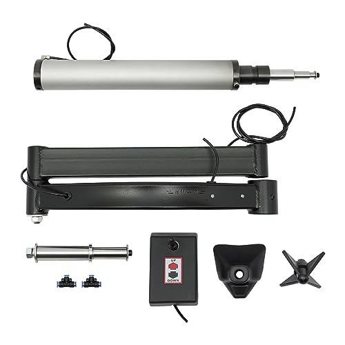 Tire Changer Machine Auxiliary Arm, Professional Left Auxiliary Arm Wheel Repair Assist Elbow Accessories Arm, Shaft Size 120X36mm, Black