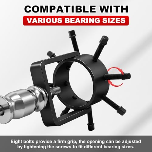 3.75" CV Axle Removal Tool Kit, Heavy-Duty CV Axle Puller with Slide Hammer, Reinforced Axle Shaft & CV Joint Puller for Cars, Trucks, ATV & UTV, Easy Driveshaft Removal