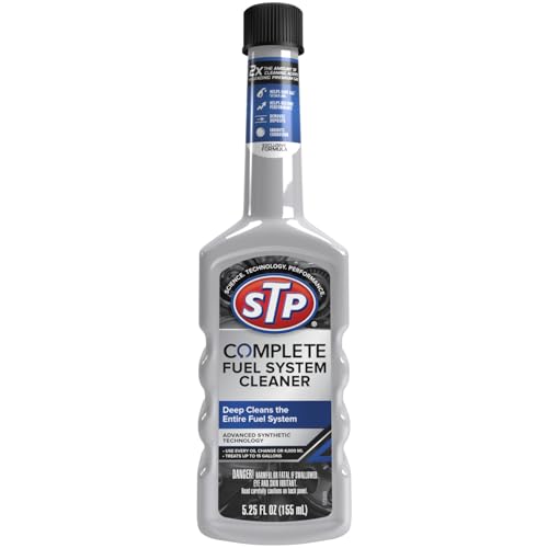 STP Complete Fuel System Cleaner, Fuel Cleaner Deep Cleans Entire Fuel System, 5.25 Oz, Multicoloured, 1 Count (Pack of 1) - color: Multicoloured, size: 1 Count (Pack of 1)