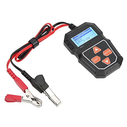12V Car Battery Load Tester, Digital Auto Battery Analyzer, Automotive Alternator Tester with Color LCD Screen, for Truck SUV and All 12V 100 2000 CCA Batteries