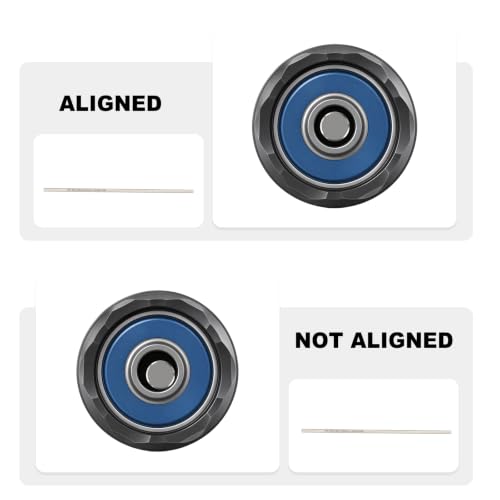 BTEVGO Bore Alignment Rod for 9MM, 5.56, 7.62, .45, 6.5, 6.8, .338 Protective Case | Verify Alignment to Muzzle, Prevent Baffle Strikes - size: 7.62