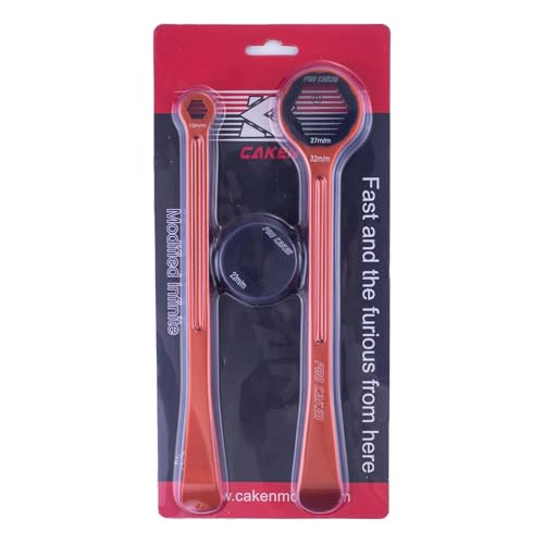 10MM/0.39'' 13MM/0.51'' 22MM/0.87'' 27MM/1.06'' 32MM/1.26''Tire Iron Lever Tool Spoon Motorcycle Tire Change Kit Wrench Set Tire Repair Tool for European Bike XC SX XC EXCF - color: 13mm--orange