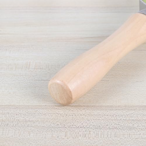 GANAZONO Car Tire Repair Roller Bearing Tool for Tire Patch Repairs with Sturdy Wood and Metal Construction Labor-saving Design Ensures Good Adhesion